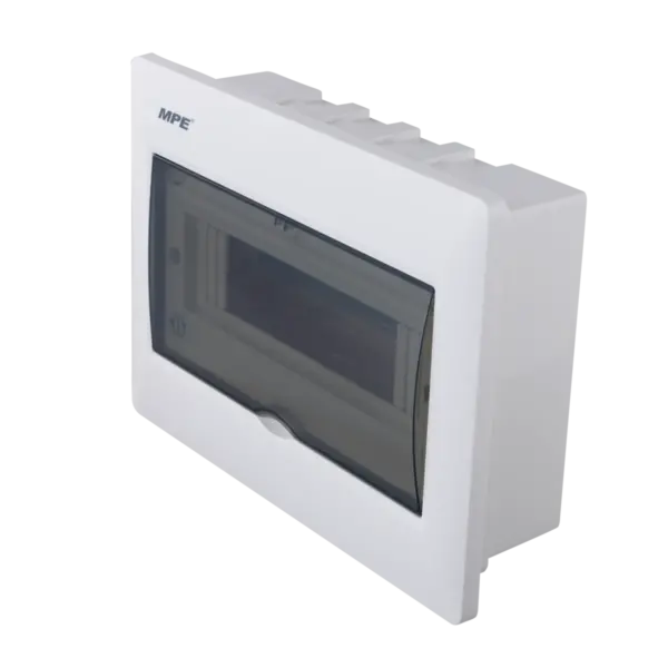 Tủ điện âm tường MPE TS-10/P chứa MCB 7-10 cực đế nhựa