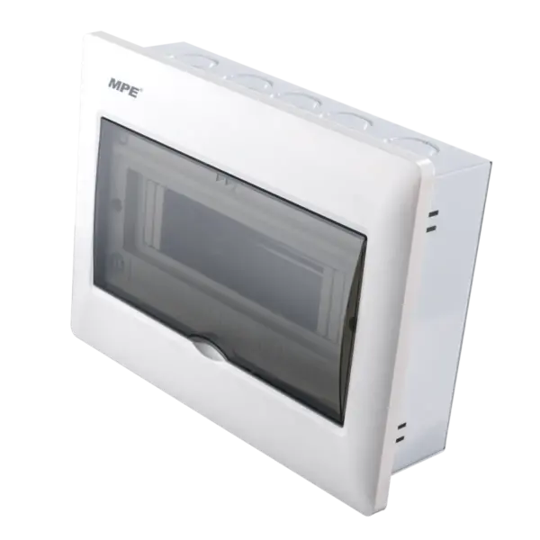 Tủ điện âm tường MPE TS-10 chứa MCB 7-10 cực đế sắt
