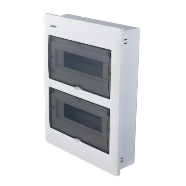 Tủ điện âm tường MPE TS-24 chứa MCB 21-24 cực đế sắt