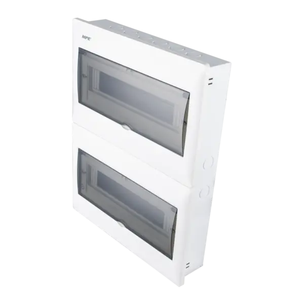 Tủ điện âm tường MPE TS-32 chứa MCB 25-32 cực đế sắt