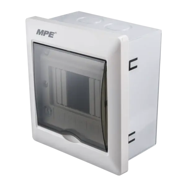 Tủ điện âm tường MPE TS-4 chứa MCB 2-4 cực đế sắt