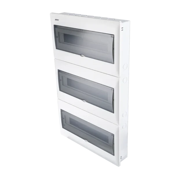 Tủ điện âm tường MPE TS-60 chứa MCB 49-60 cực đế sắt