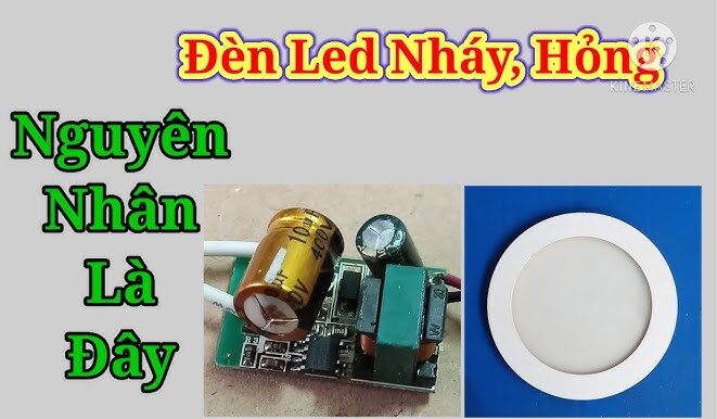 Tại sao bóng đèn LED lại nhấp nháy? Nguyên nhân và giải pháp 2 nguyen nhan den led nhap nhay e1728959874385