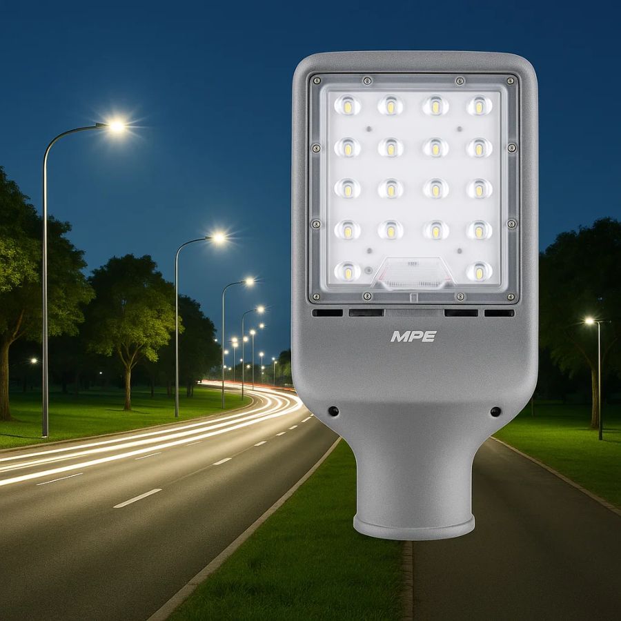 Đèn đường LED 100W MPE LST3-100T (ánh sáng trắng) 2 Đèn đường LED 100W MPE LST3-100T giải pháp hiện đại