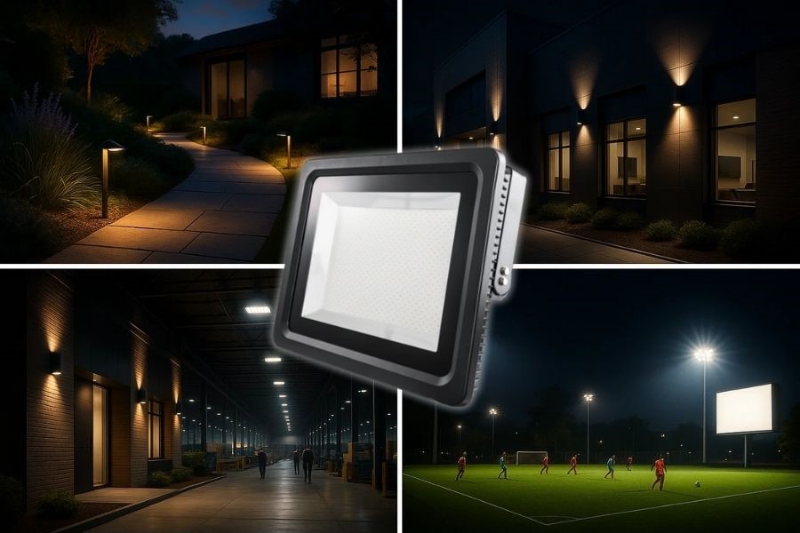 Đèn LED pha 800W MPE FLD3-800T (ánh sáng trắng) 4 Đèn pha LFD3-800T MPE ứng dụng công nghệ hiện đại