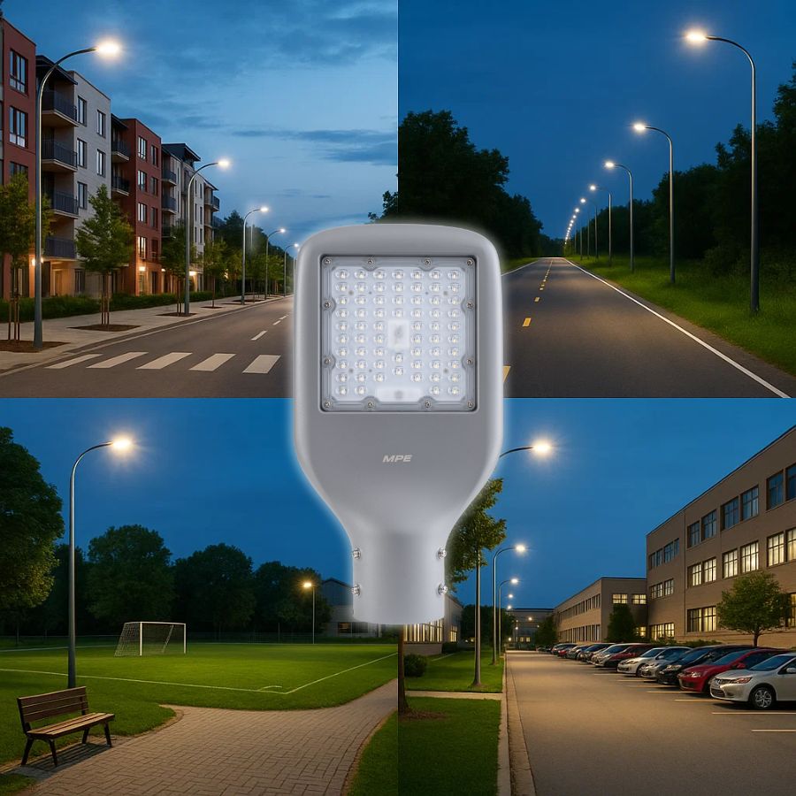 Đèn đường LED 30W MPE LST3-30V (ánh sáng vàng) 10 Ứng dụng của đèn đường LED 30W MPE LST3-30V