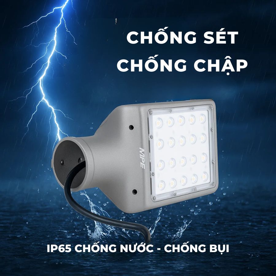 Đèn đường LED 30W MPE LST3-30V (ánh sáng vàng) 8 Đèn đường LED 30W MPE LST3-30V an toàn - bền bỉ