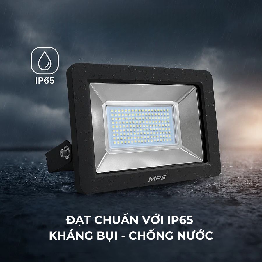 Đèn LED pha 50W MPE FLD2-50V (ánh sáng vàng) 5 Đèn LED pha 50W MPE FLD2-50V kháng bụi - chống nước với IP65