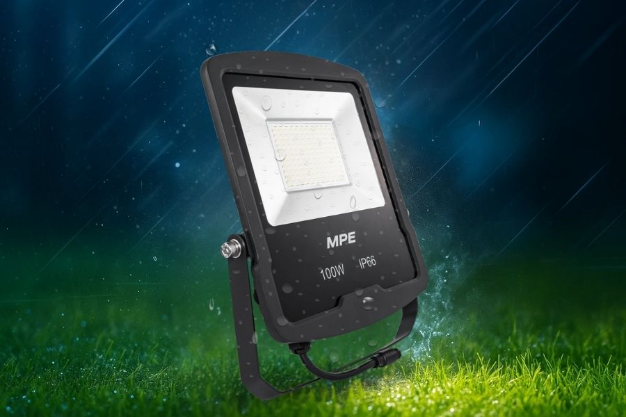 Đèn LED pha 100W MPE FLD5-100T (ánh sáng trắng) 4 Đèn pha FLD5-100T MPE thiết kế chuẩn IP66