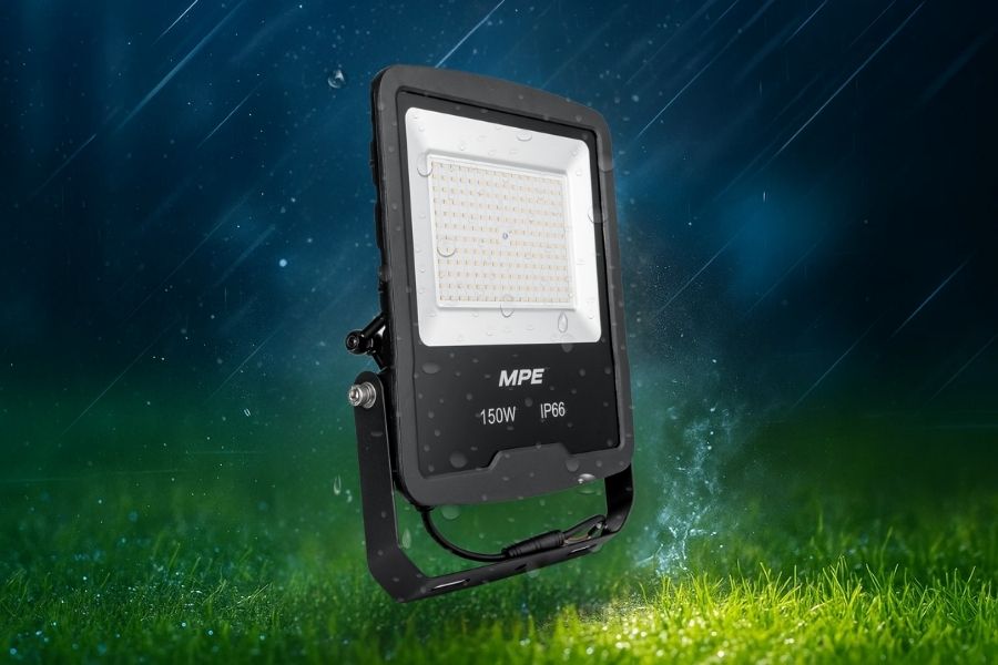Đèn pha FLD5-150V MPE thiết kế chuẩn IP66