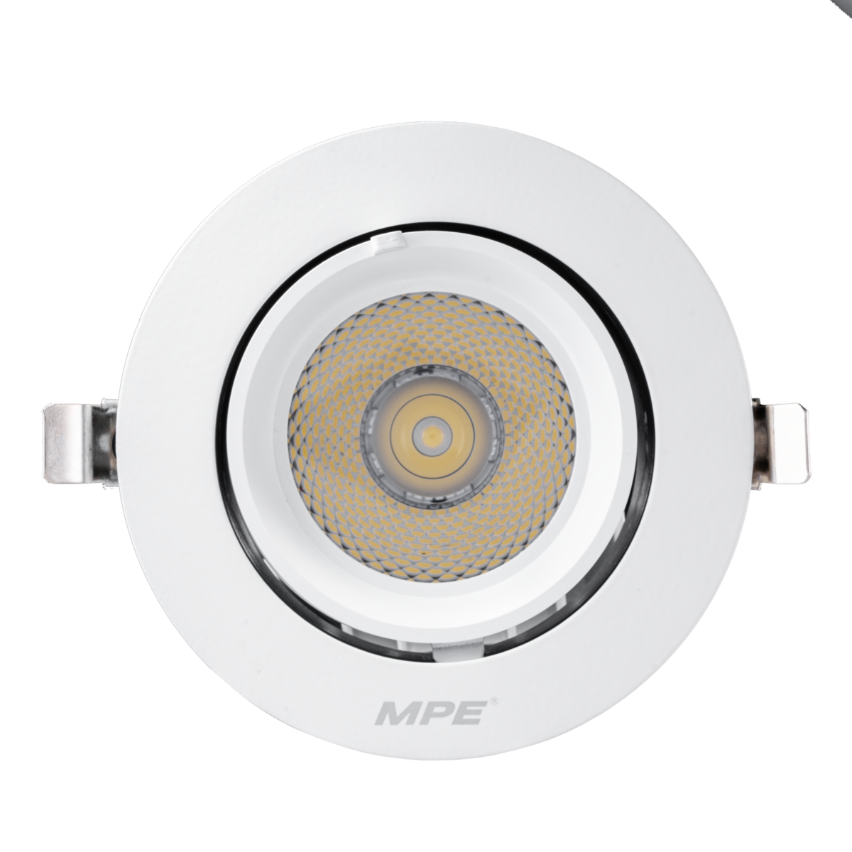 LED Downlight âm trần Chiếu điểm, Điều chỉnh hướng sáng 20W ánh sáng trung tính DLA-20N