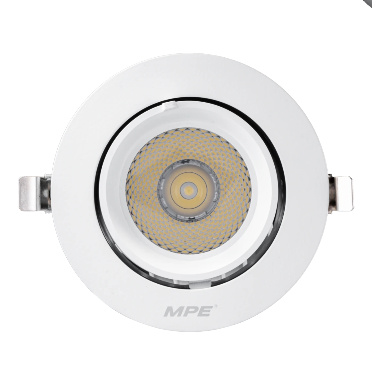 LED Downlight âm trần Chiếu điểm, Điều chỉnh hướng sáng 20W ánh sáng trắng DLA-20T