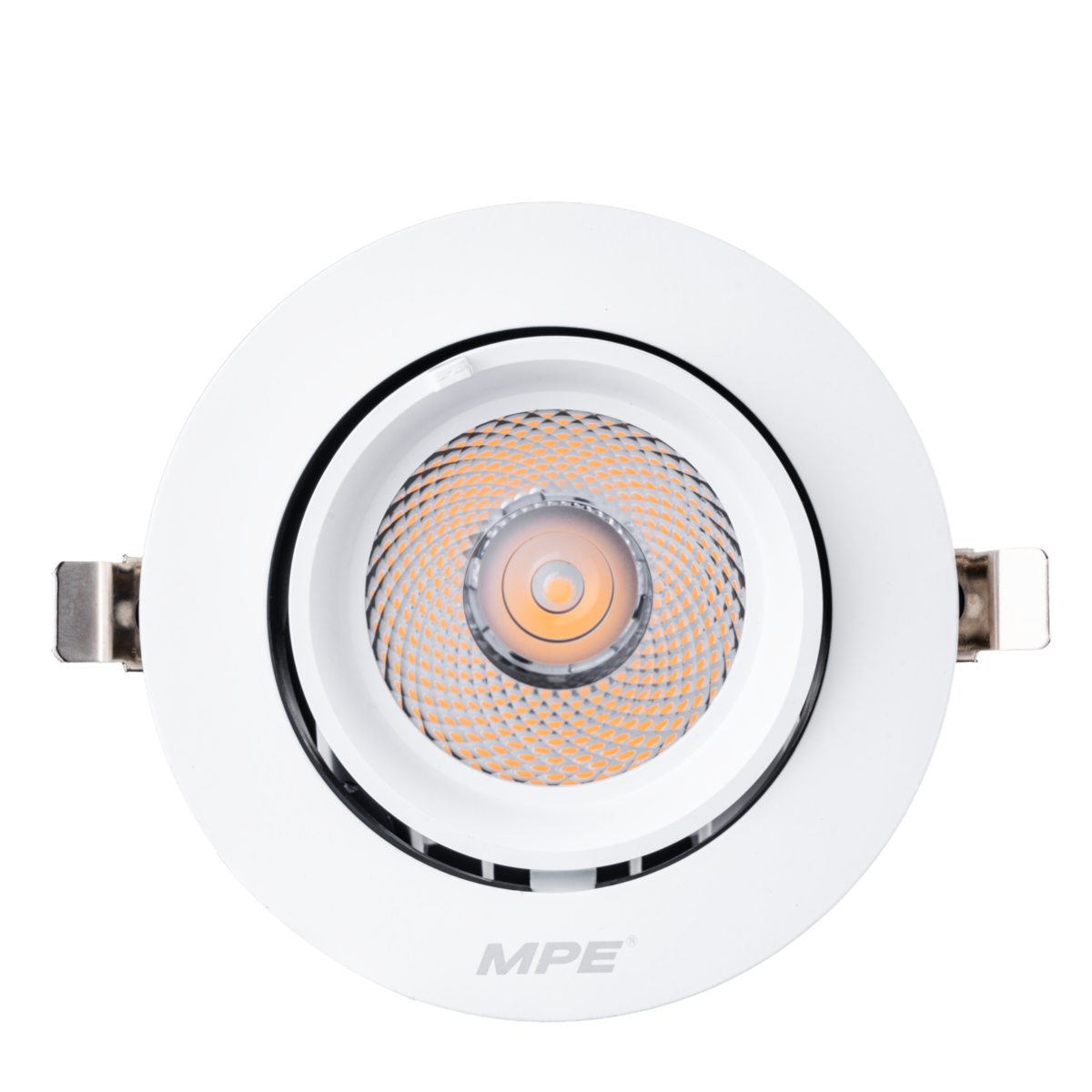LED Downlight âm trần Chiếu điểm, Điều chỉnh hướng sáng 20W ánh sáng vàng DLA-20V