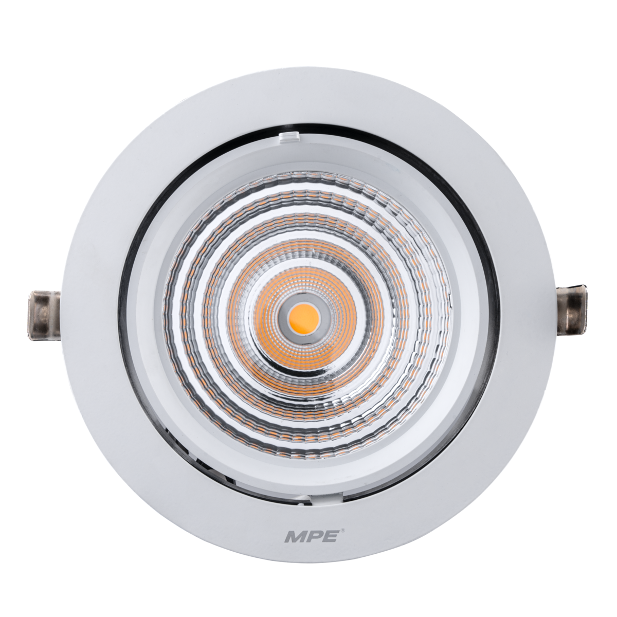 LED Downlight âm trần Chiếu điểm, Điều chỉnh hướng sáng 50W ánh sáng vàng DLA-50V