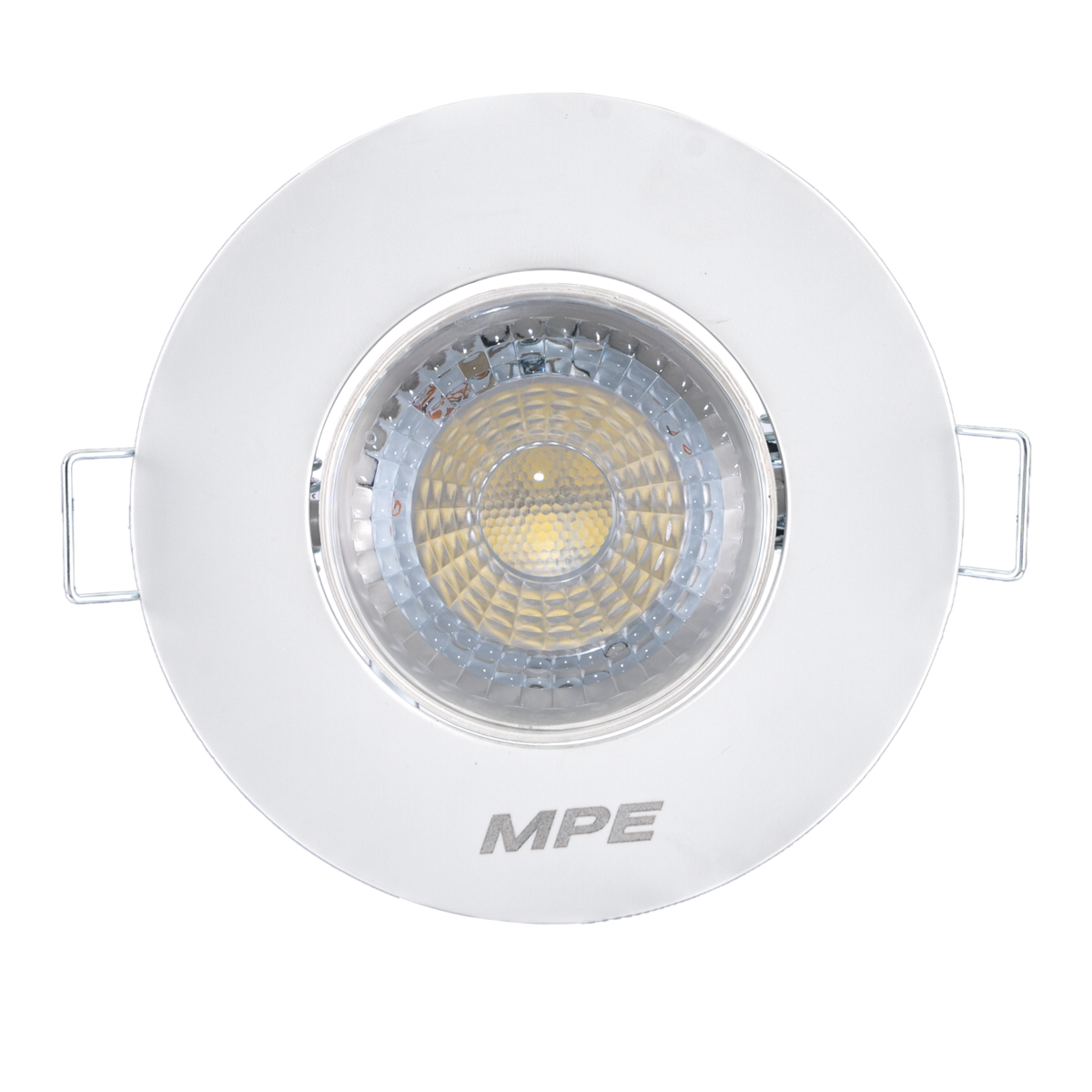 LED Downlight âm trần Chiếu điểm, Điều chỉnh hướng sáng, mặt tròn 3W ánh sáng vàng DLA2R-3V