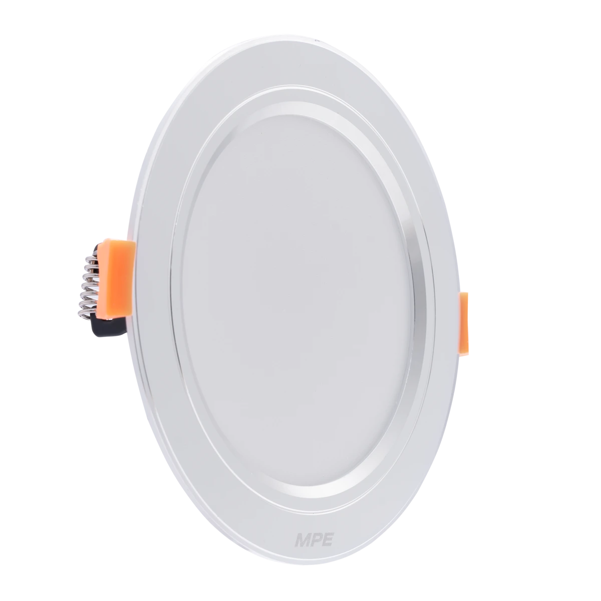 LED Downlight âm trần nhôm, viền bạc 5W ánh sáng trung tính DLB2-5N