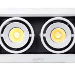 LED Downlight âm trần Chiếu điểm 2 đèn 7W ánh sáng trắng DLS-207T