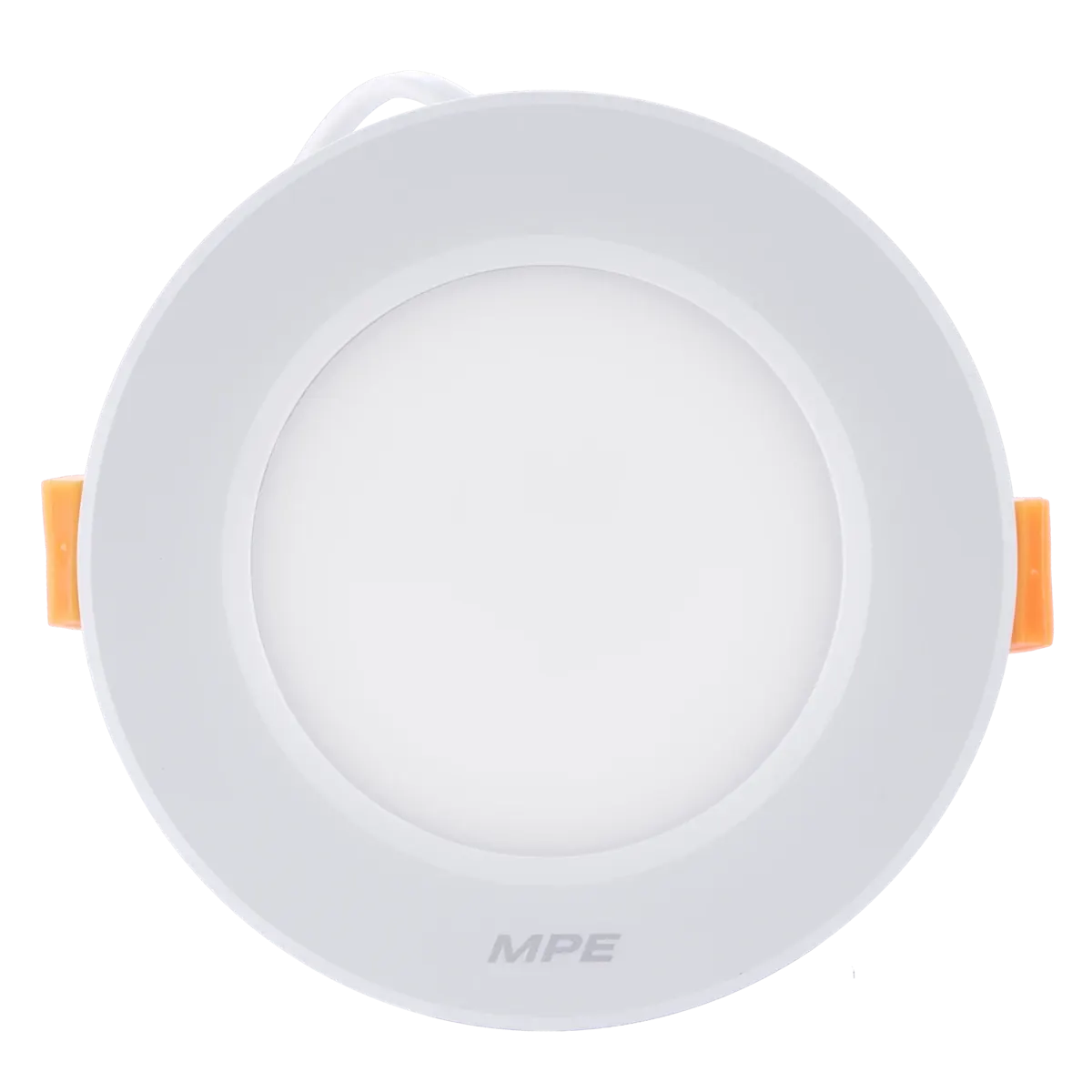 LED Downlight âm trần nhôm viền trắng 7W ánh sáng vàng DLT2-7V