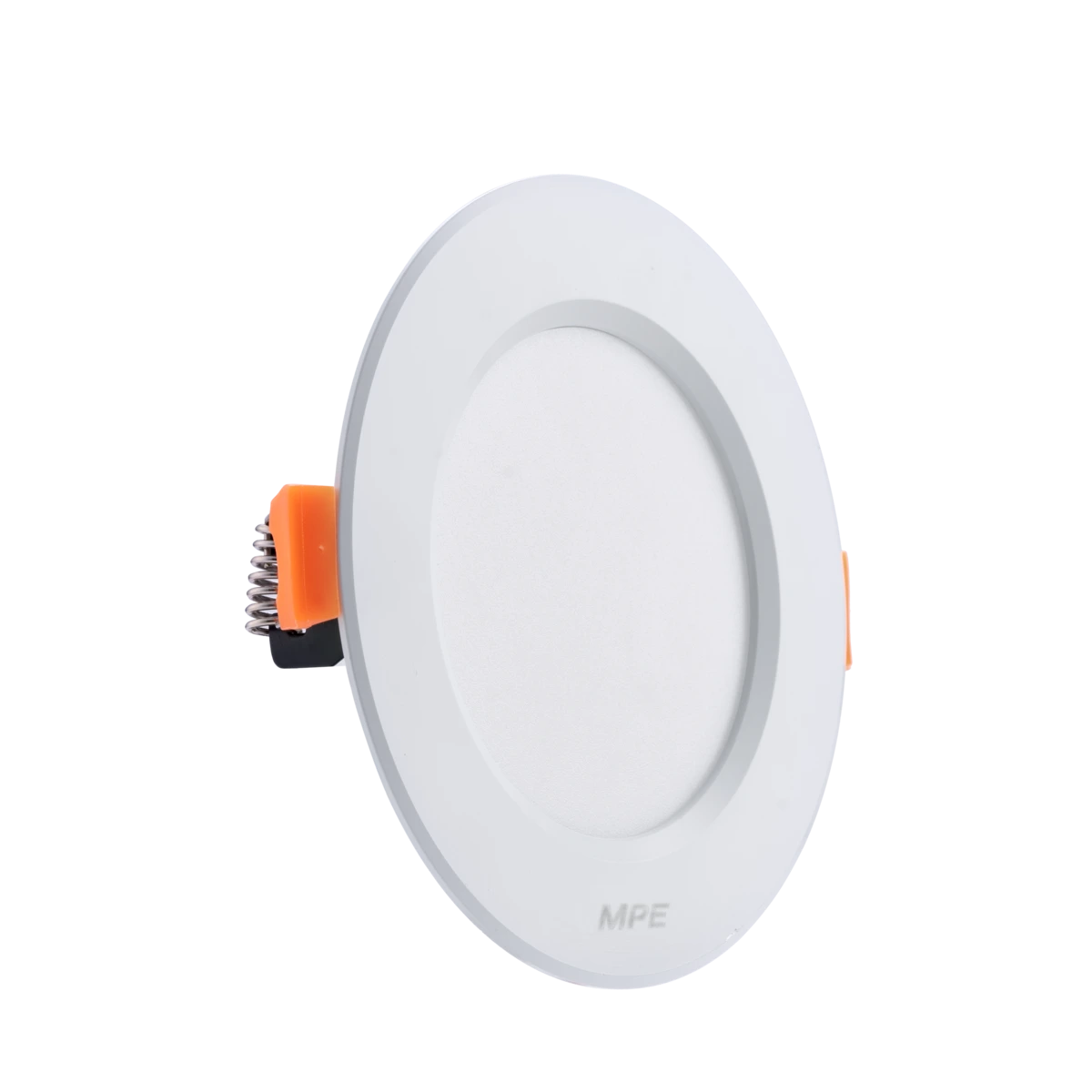 LED Downlight âm trần nhôm viền trắng 5W ánh sáng vàng DLT2-5V