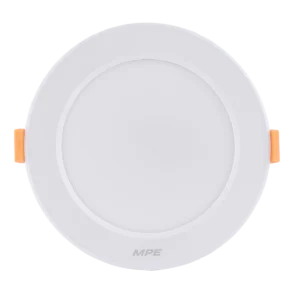 LED Downlight âm trần nhôm viền trắng 12W ánh sáng trắng DLT2-12T