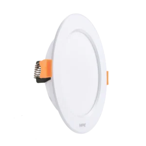 LED Downlight âm trần nhôm, viền bạc 12W ánh sáng trung tính DLB2-12N
