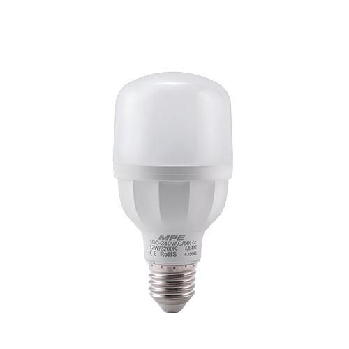 LED Bulb thân nhựa 12W ánh sáng vàng LBD2-12V