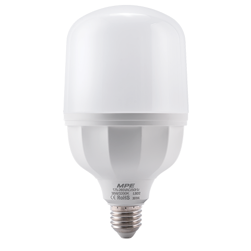 LED Bulb thân nhựa 30W ánh sáng vàng LBD2-30V