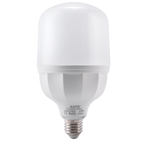 LED Bulb thân nhựa 40W ánh sáng vàng LBD2-40V