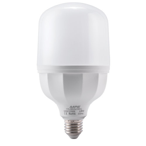 LED Bulb thân nhựa 50W ánh sáng vàng LBD2-50V