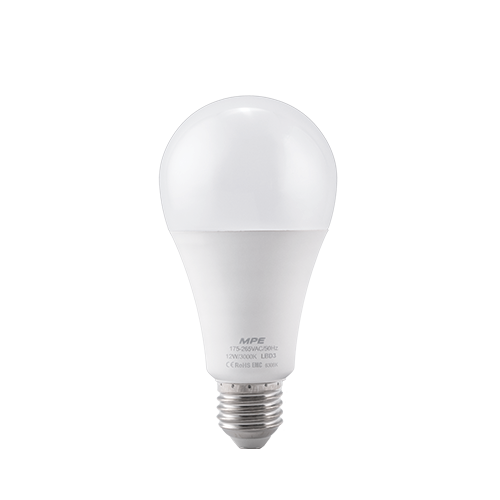 LED Bulb chống ẩm 12W ánh sáng vàng  LBD3-12V