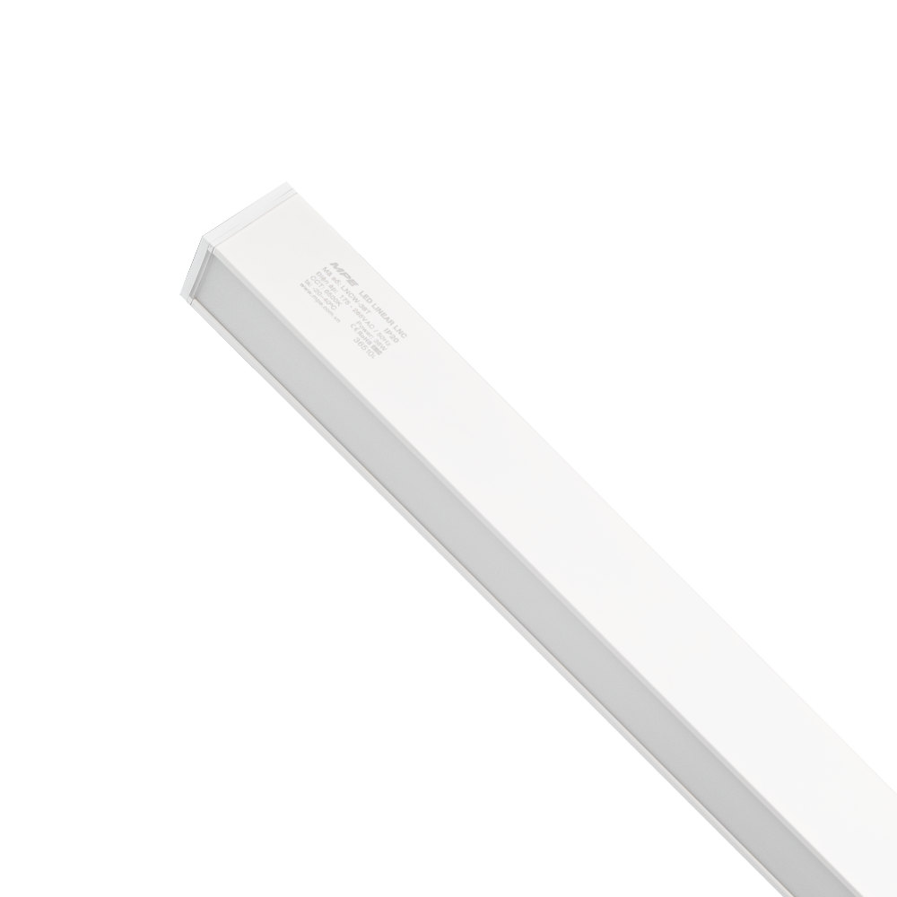 LED thanh điểm nối có đèn thân trắng 38W ánh sáng trắng LNCW-38T