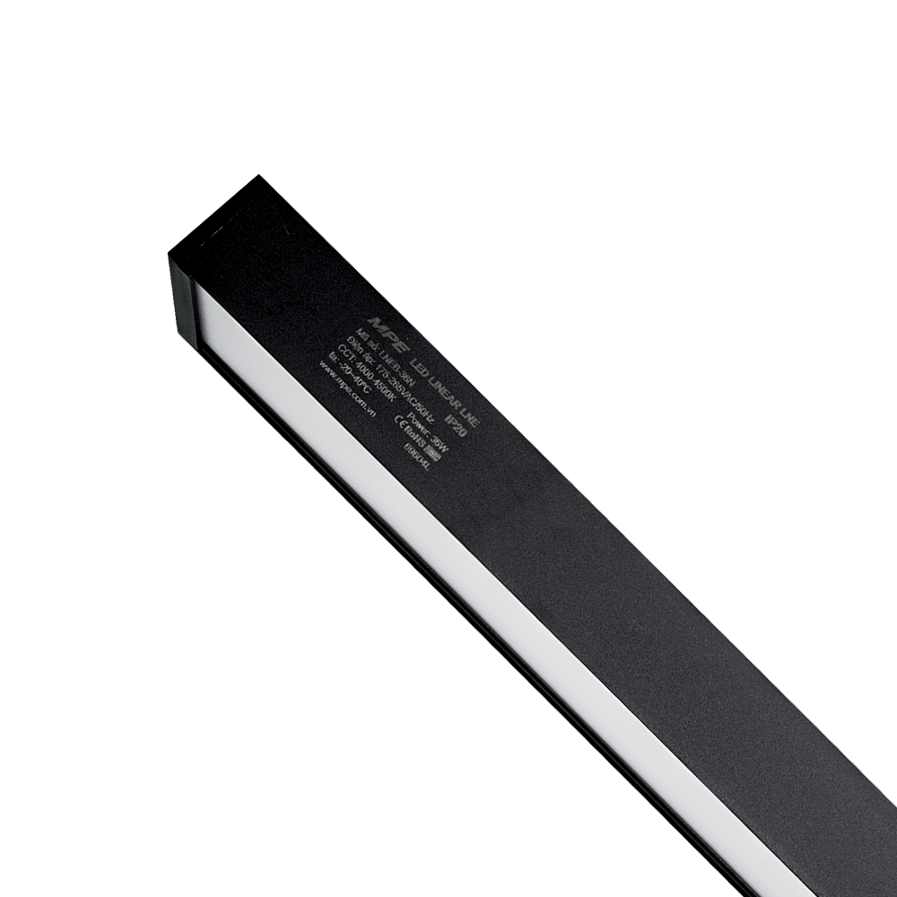 LED thanh thân đen 36W ánh sáng trung tính LNEB-36N