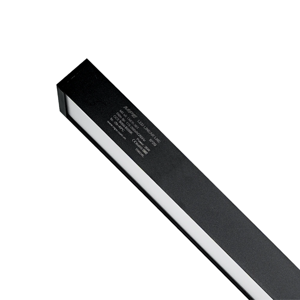 LED thanh thân đen 36W ánh sáng trắng LNEB-36T