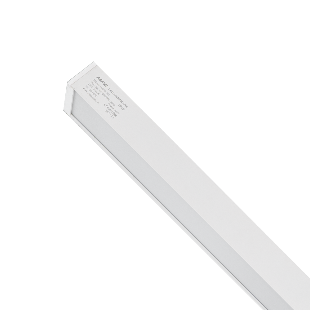 LED thanh thân trắng 36W ánh sáng trắng LNEW-36T