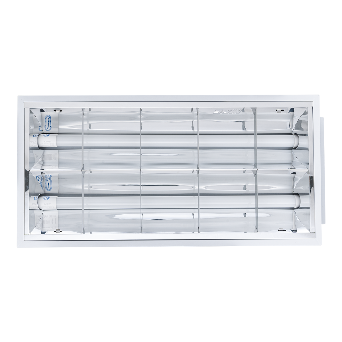 Bộ máng xương cá LED Tube thuỷ tinh 2 bóng 0.6m ánh sáng vàng MATL-210V