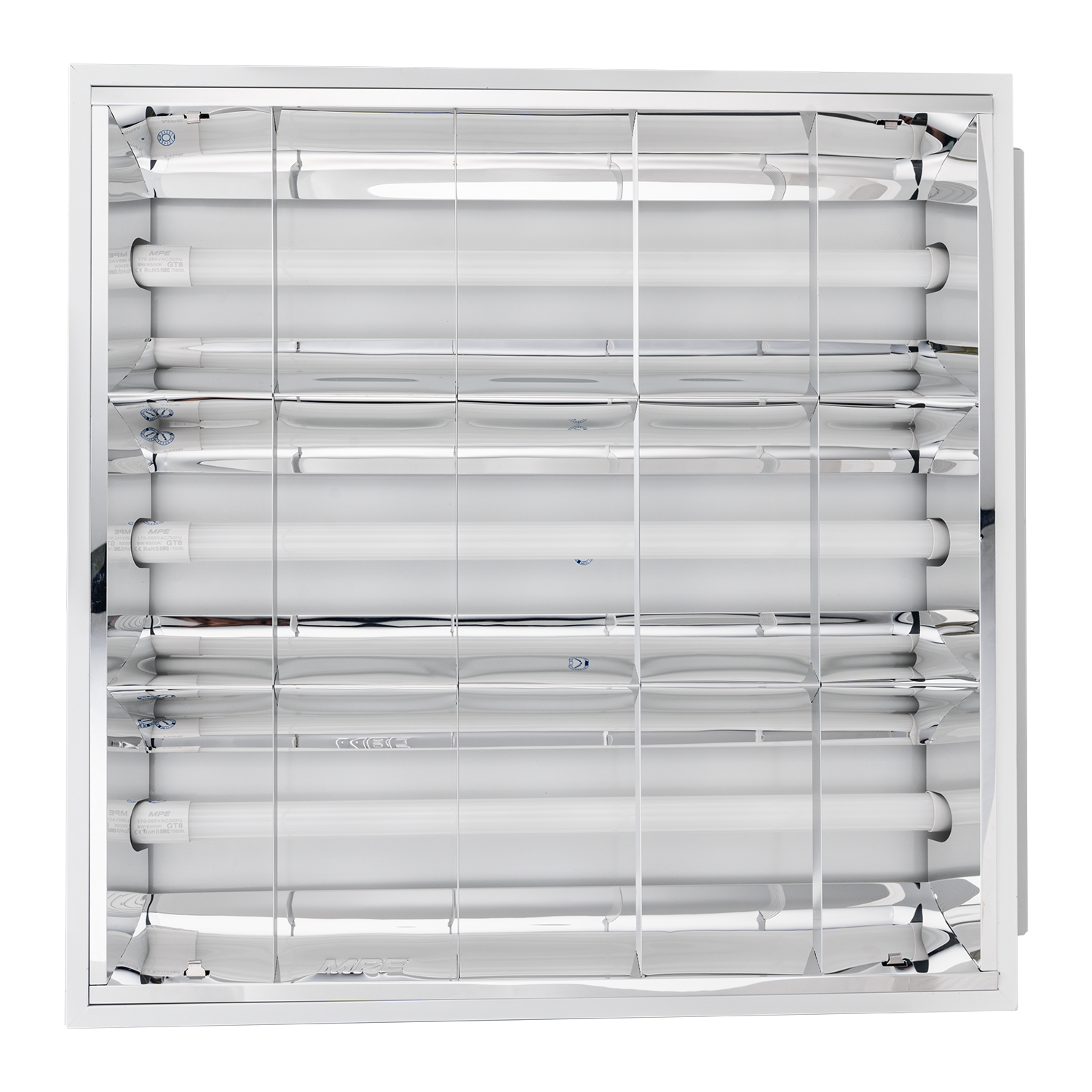 Bộ máng xương cá LED Tube thuỷ tinh 3 bóng 0.6m ánh sáng trắng MATL-310T