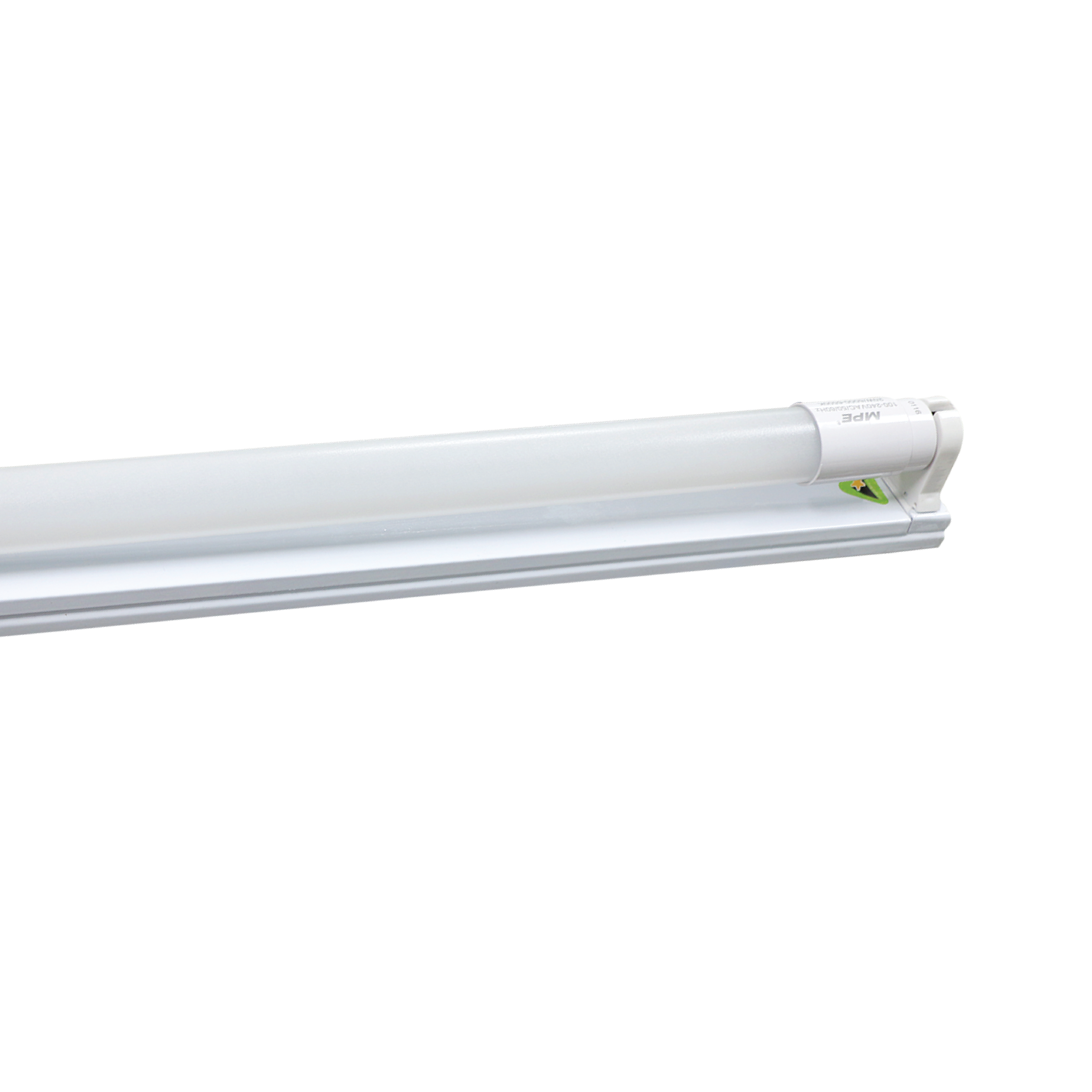 Bộ máng LED Tube thuỷ tinh 1x18W 1.2m ánh sáng trắng MGT8-120T