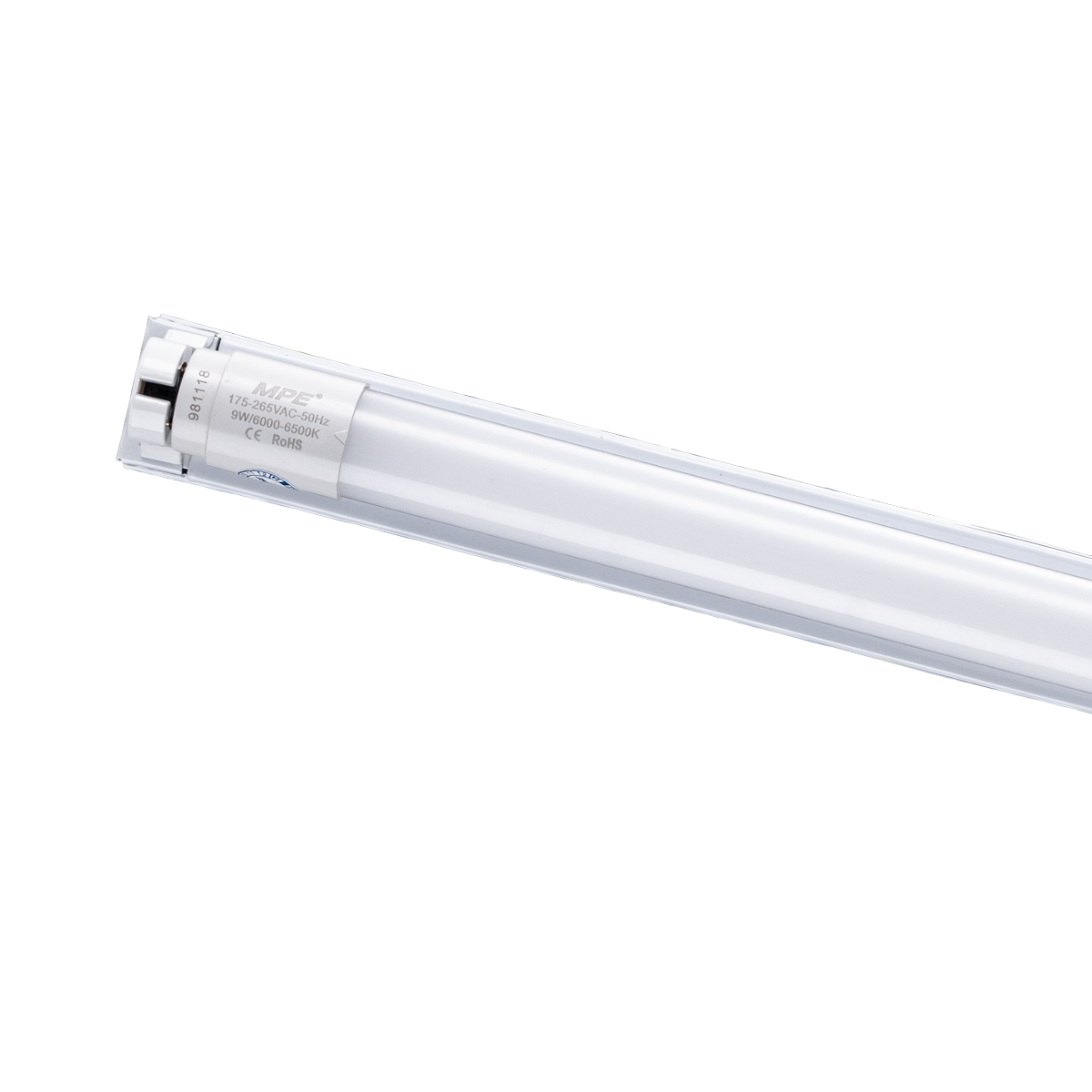 Bộ máng LED Tube nano 1x18W 1.2m ánh sáng trắng MNT-120T