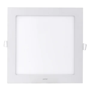 LED Panel âm trần nhôm, mặt vuông, điều chỉnh độ sáng 18W ánh sáng vàng SPL-18V/DIM