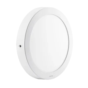 LED Panel ốp nổi nhôm, mặt tròn, điều chỉnh độ sáng 18W ánh sáng vàng SRPL-18V/DIM