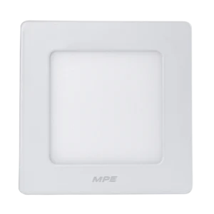 LED Panel ốp nổi nhôm, mặt vuông 6W ánh sáng vàng SSPL-6V