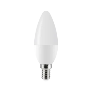 LED Nến thân nhựa 5W ánh sáng vàng LCD-5V