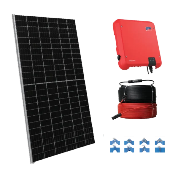 HỆ THỐNG ĐIỆN MẶT TRỜI 5.52 kWp 1 PHA (Gói bảo hành 10 năm)