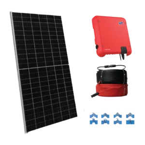 HỆ THỐNG ĐIỆN MẶT TRỜI 3.22 kWp 1 PHA (Gói bảo hành 5 năm)
