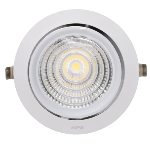 LED Downlight âm trần Chiếu điểm, Điều chỉnh hướng sáng 50W ánh sáng trắng DLA-50T