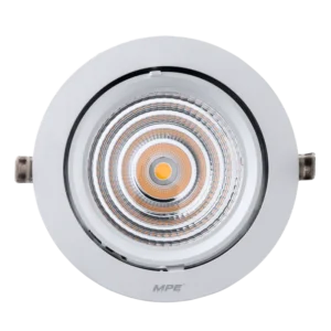 LED Downlight âm trần Chiếu điểm, Điều chỉnh hướng sáng 50W ánh sáng vàng DLA-50V