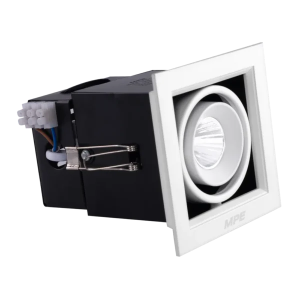 LED Downlight âm trần Chiếu điểm 1 đèn 7W ánh sáng trung tính DLS-107N