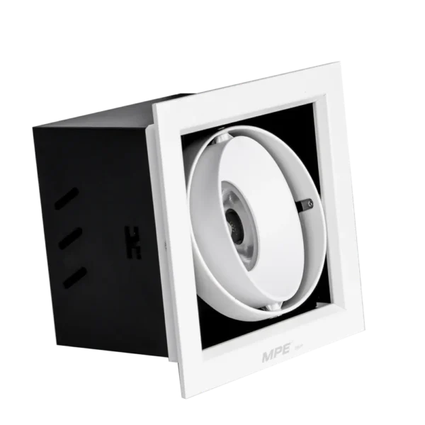LED Downlight âm trần Chiếu điểm 1 đèn 20W ánh sáng vàng DLS-120V