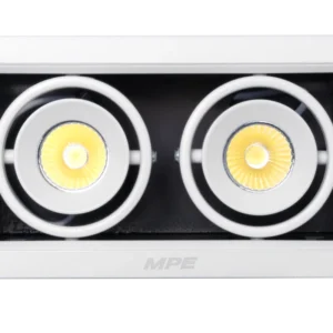 LED Downlight âm trần Chiếu điểm 2 đèn 7W ánh sáng trắng DLS-207T