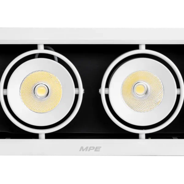 LED Downlight âm trần Chiếu điểm 2 đèn 12W ánh sáng trung tính DLS-212N